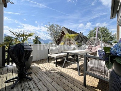 Wohnoase mit Garten und Panoramablick
