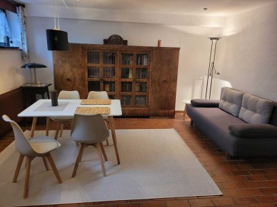 Gepflegte, helle 1-Zimmer-Souterrain-Wohnung in Dreieich für Berufspendler