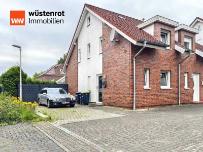 Schöne Doppelhaushälfte mit kleinem Garten in ruhiger Siedlungslage
