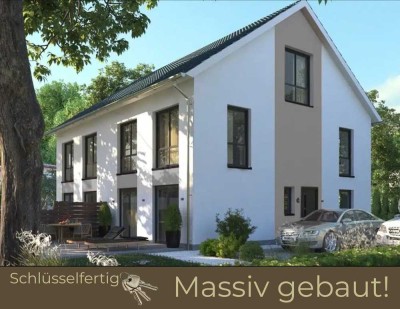 *Massives, individuell geplantes Architekten-Doppelhaus*