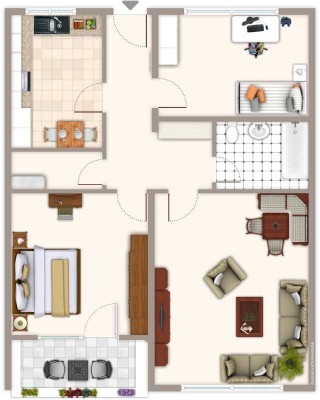 3-Zimmer-Wohnung in Mönchengladbach Uedding