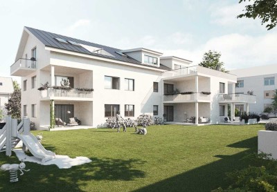 Exklusive EG und OG - Neubauwohnung