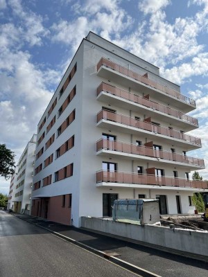 Erstbezug nach Fertigstellung, Balkon, Bad mit Fenster, EBK, stilvolle 2-Zimmer-Wohnung in Leipzig
