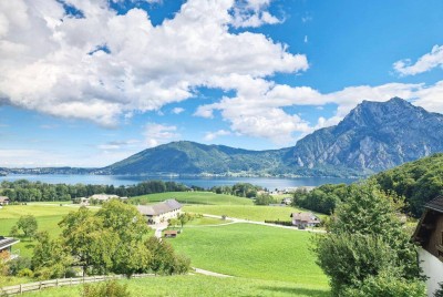 Wenn Ihnen der Traunsee zu Füßen liegt