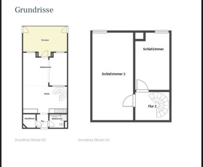 Italienische Maisonette-Wohnung mit Terrasse und Stellplatz