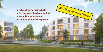 Private Wohngenossenschaft: 1-Zi. Wohnung im 2. OG mit ca. 43 m²