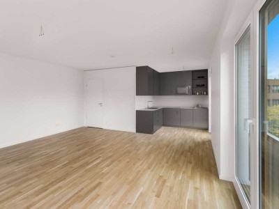 100€ mtl. Mietrabatt für 12 Monate: 3-Zimmer-Wohnung mit Balkon, Fitness und Bewohner Lounge