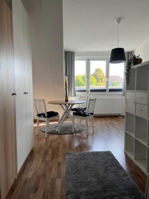 Vollständig möbliert - moderne 1-Zimmer Wohnung mit Einbauküche