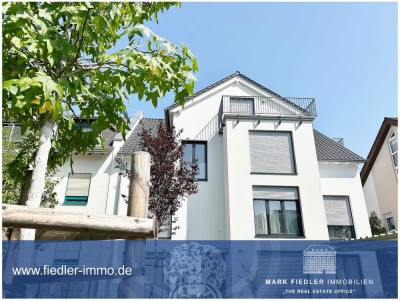 Wohnen am Niddapark! 5-Zimmer-Maisonette-Wohnung mit 3 Terrassen
