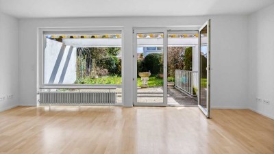 ROGERS: Modernisiertes Reihenendhaus mit Südgarten in ruhiger Lage