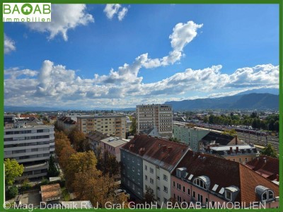 9. STOCK | 3 ZI - CITY - WOHNUNG | 1. BEZUG NACH KOMPLETTSANIERUNG | LOGGIA | GARAGE opt. | KLIMA