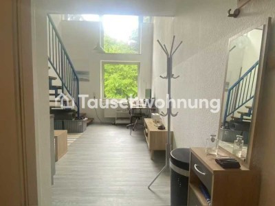 Tauschwohnung: Feine möblierte Maisonette Wohnung (1,5 Zimmer) in Aachen