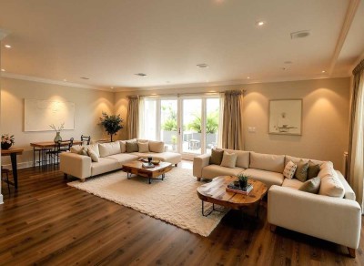 Luxuriöse 3-Zimmer-Wohnung mit Garten in Bad Homburg Kirdorf