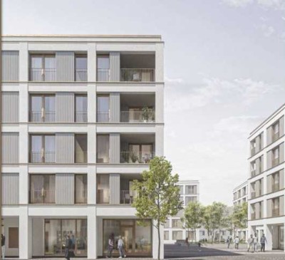 Erstbezug - 2-Zi.-Whg. im Zentrum v. Erlangen, nur mit Wohnberechtigungsschein EK-Stufe II/III