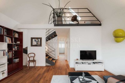 Minimalistische Architektur pur - Kompaktes Designhaus mit urbanem Stadtgarten!