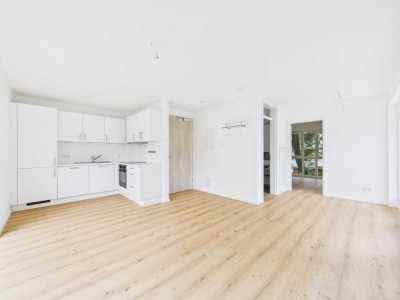 Traumhafte Neubauwohnung in zentraler Lage – 2-Zimmer mit Dachterrasse & moderner Einbauküche