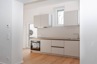 Wohnung im Hochparterre