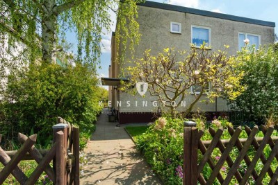 Schöner wohnen, ruhig gelegene 3,5-Zi.-ETW, Garage, Balkon, Gartennutzung und Keller