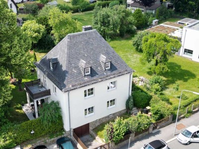 stilvolle Stadtvilla mit traumhaft schönem Garten