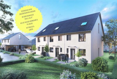 EFFIZIENZHAUS 40 - Alles vor der Tür – Reihenhaus mit Garten in bester Lage | RH 06