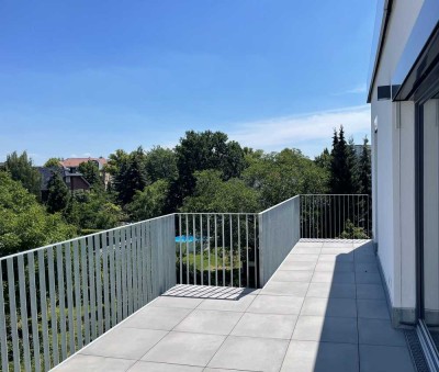 Sofort Einziehen: Neubau-Penthouse mit Panorama-Terrasse in Top-Lage