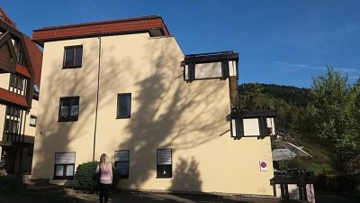 Schöne, sonnendurchflutete 1,5 Zimmerwohnung mit Panoramablick ins Murgtal