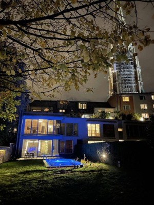 DOMPLATZ LINZ - Townhouse - Garten - Pool - Tiefgarage
