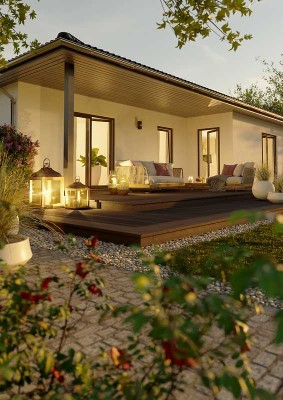 Ein Bungalow der es in sich hat im aktuellen Baugebiet in Hambühren!