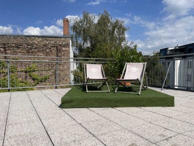 Provisionsfrei! Dachterrasse wartet auf die Einweihungsparty