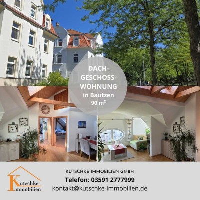 Dachgeschoss: heller, freundlicher und gemütlicher Wohnkomfort auf der Löbauer Straße in BZ