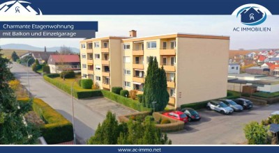 Charmante, modernisierte Etagenwohnung mit Balkon und Weitblick in Obersulm