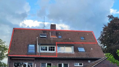 Wohnung mit komplett ausgebautem Dachgeschoss