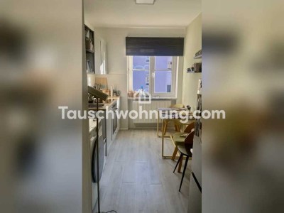 Tauschwohnung: Helle, modern sanierte 2-Zimmer-WG-geeignete Wohnung nahe U-