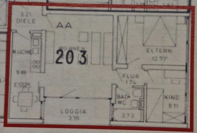 Erstbezug nach Sanierung mit Wintergarten und Einbauküche: Stilvolle 3-Zimmer-Wohnung in Passau