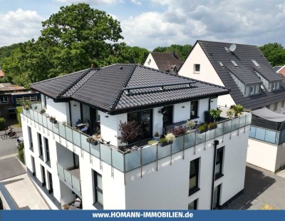 Hochwertig! Barrierefrei! Ohne Bauträger-Risiko! Stilvolle Penthouse-Wohnung in Münster-Gremmendorf