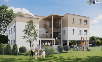 MEGA-Familienwohnung mit 4 Zimmern und zwei Bädern und Blick ins Grüne in einer ruhigen Sackstraße gelegen - 8041 Graz - PROVISIONSFREI!
