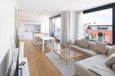 Exklusives Penthouse mit Kamin und Blick über die Dächer Berlins