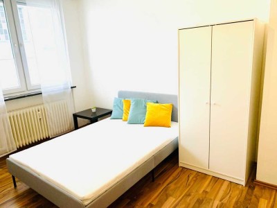 Möblierte EG-Wohnung mit Einbauküche in Karlsruhe