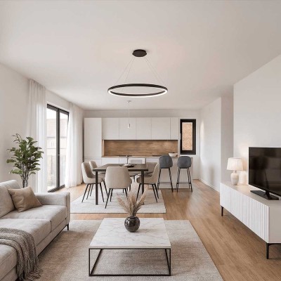 Gemütlichkeit auf höchstem Niveau. 3- Zimmer Wohnung mit toller Loggia.