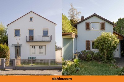 Wohnensemble: Einfamilienhaus und charmantes Gästehaus auf über 850 m² Grundstück in Sachsenhausen