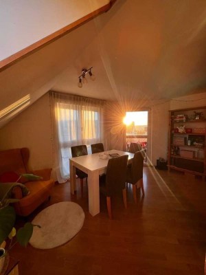 Geschmackvolle vollmöbilierte 4,5-Zimmer-Maisonette-Wohnung mit EBK in Sigmaringen