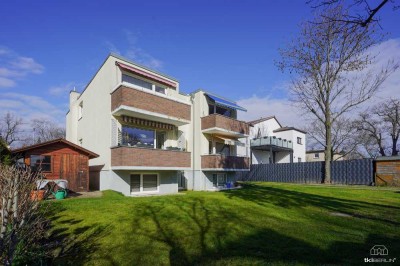 Bezugsfreie 2-Zimmerwohnung mit Balkon und Blick in den grünen Garten