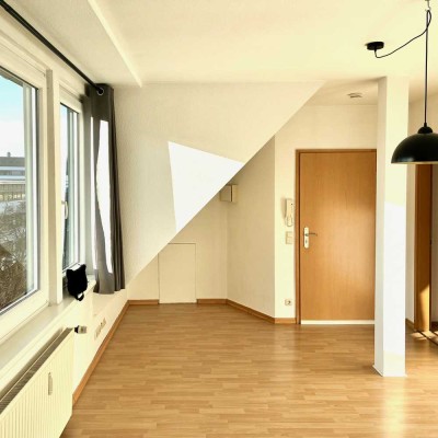 Helle 2-Zimmer-Wohnung mit Ausblick in Innenstadtlage