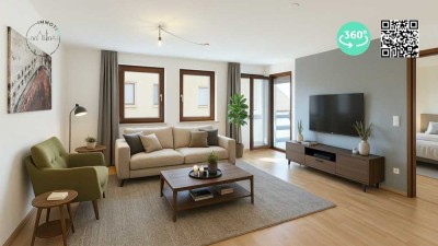 Charmant - Lichtdurchflutet - Zentral: 2-Zi-ETW mit Wintergarten und Einbauküche in Philippsburg