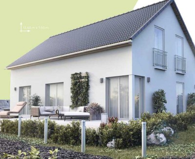 EFH in Massivbauweise 137m2, Garage, Küche, PV Anlage, als Mietkaufpremium inkl. KFW Förderung