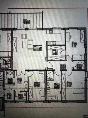 Exklusive 4,5-Zimmer-Wohnung mit luxuriöser Innenausstattung mit Balkon und Einbauküche in Bamberg
