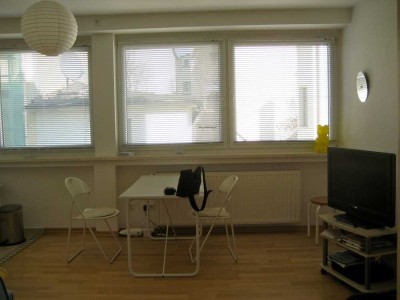 Helles 1 Zimmer Apartment mit EBK am ruhigen Ende der Leipziger Straße von privat (E/2)