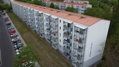 Moderne Dreizimmerwohnung mit großem Balkon