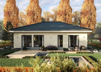 *Komfort auf einer Ebene. � Ihr Bungalow "ComfortStyle 11.01 W" in Alsdorf*