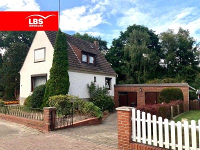 Ritterhude! Entzückendes Einfamilienhaus mit großer Werkstatt/Garage!